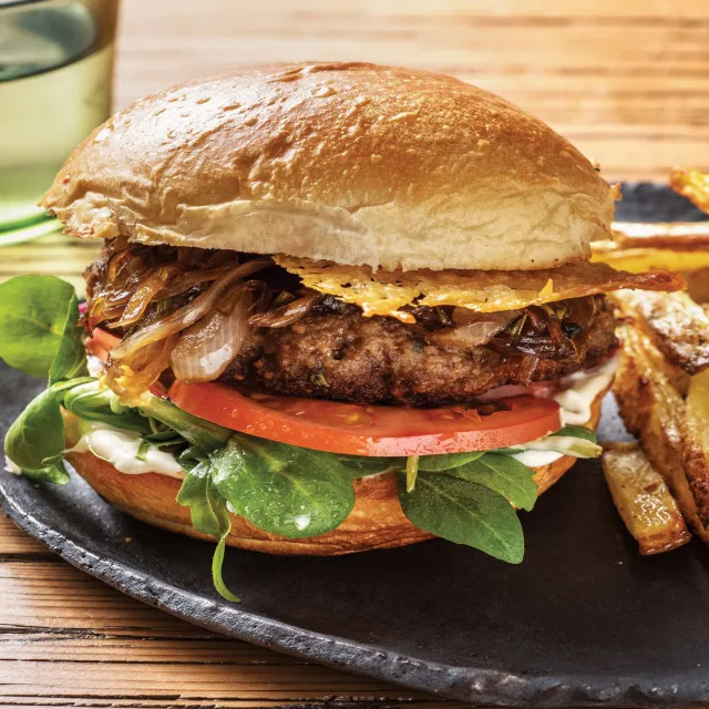 Restaurant le Sud Ouest : Le burger du chef