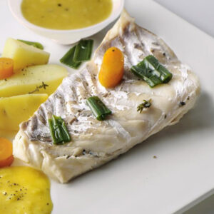 Restaurant le Sud Ouest : cabillaud roti