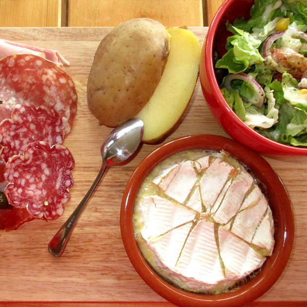 Restaurant le Sud Ouest : Camembert Chaud