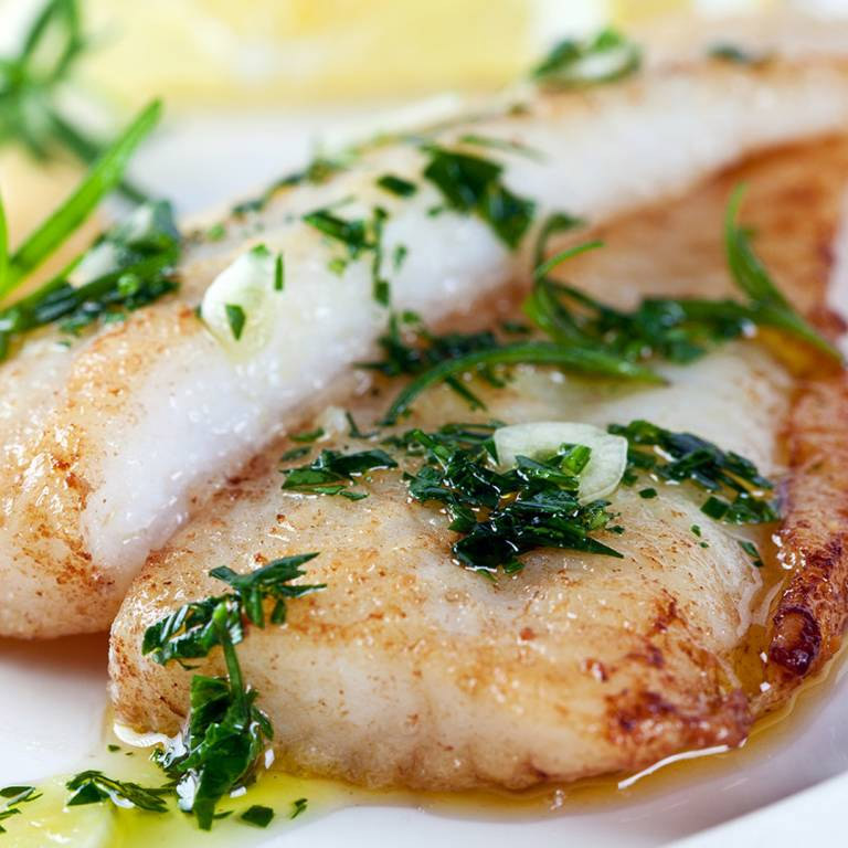 Restaurant le Sud Ouest : Filet de Bar au pesto