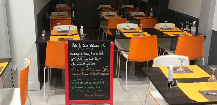 Restaurant le Sud Ouest : le menu du chef