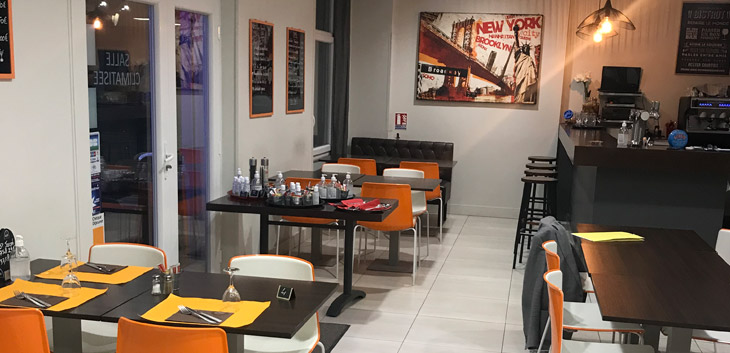 Restaurant le Sud Ouest : la salle principale